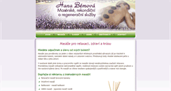 Desktop Screenshot of masaze-hb.cz